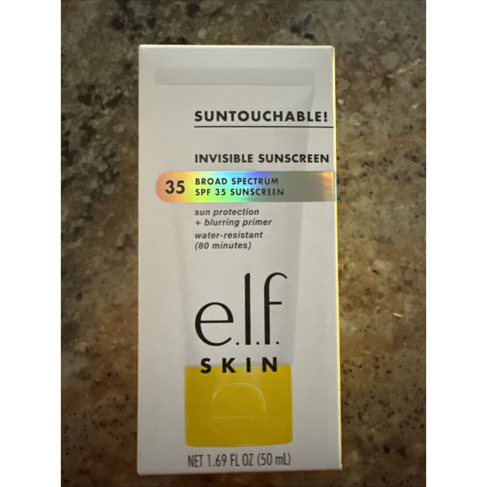 ELF Skin SUNTOUCHABLE SPF 35 Invisible Sunscreen Protection Primer